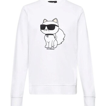 Textiel Dames Sweaters / Sweatshirts Karl Lagerfeld 230W1802 Wit