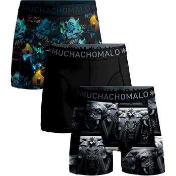 Ondergoed Heren BH's Muchachomalo Boxershorts 3-Pack Elephiking Multicolor