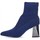 Schoenen Dames Enkellaarzen Ideal Shoes 68237 Blauw