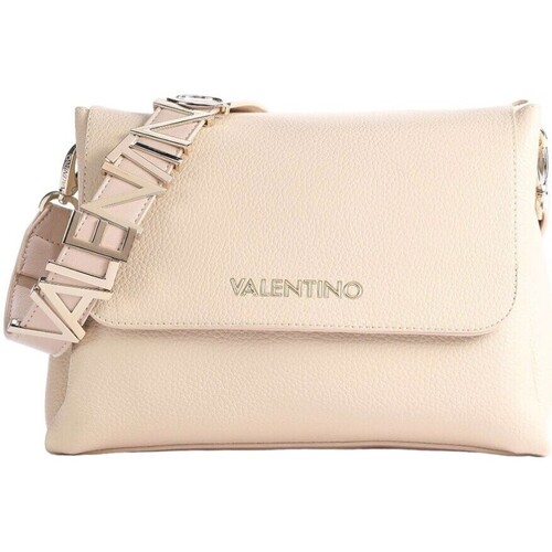 Tassen Dames Handtassen kort hengsel Valentino Handbags VBS5A803 991 ALEXIA G Beige