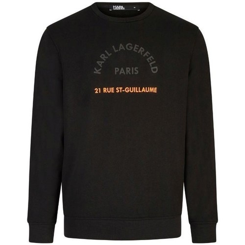 Textiel Heren Sweaters / Sweatshirts Karl Lagerfeld 705404 531900 SWEAT CREWNECK Zwart