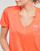 Textiel Dames T-shirts korte mouwen Under Armour Tech SSV - Twist Oranje / Wit