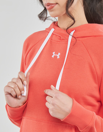 Under Armour Rival Fleece HB Hoodie Rood / Wit