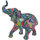 Wonen Beeldjes  Signes Grimalt Olifantenfiguur Multicolour