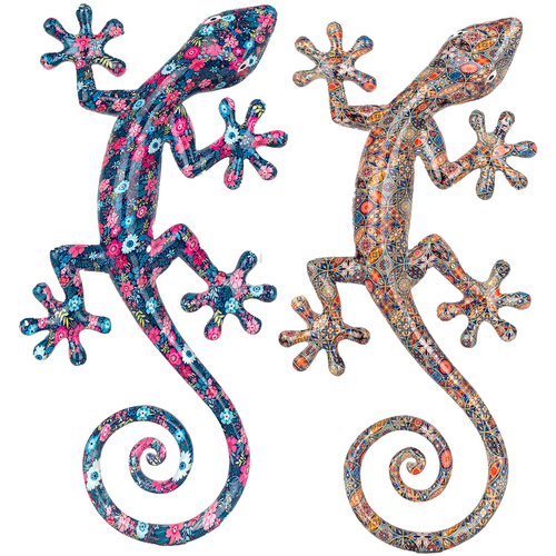 Wonen Beeldjes  Signes Grimalt Figuur Lizard Trencad'S 2U. Multicolour