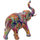 Wonen Beeldjes  Signes Grimalt Olifantenfiguur Multicolour