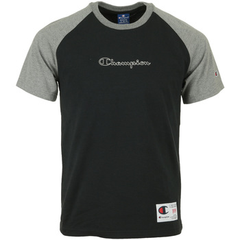 Champion Crewneck T-Shirt Zwart