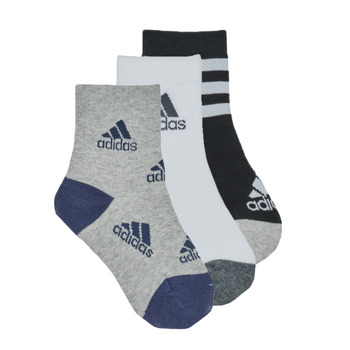 Accessoires Kinderen High socks Adidas Sportswear LK SOCKS 3PP Zwart / Wit