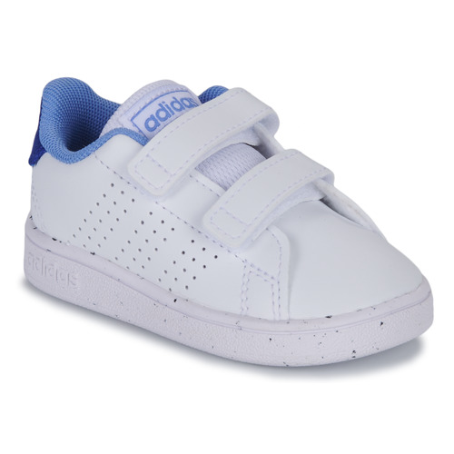 Schoenen Kinderen Lage sneakers Adidas Sportswear ADVANTAGE CF I Wit / Blauw