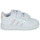 Schoenen Meisjes Lage sneakers Adidas Sportswear GRAND COURT 2.0 CF Wit / Roze / Light