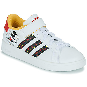 Schoenen Kinderen Lage sneakers Adidas Sportswear GRAND COURT MICKEY Wit / Mickey