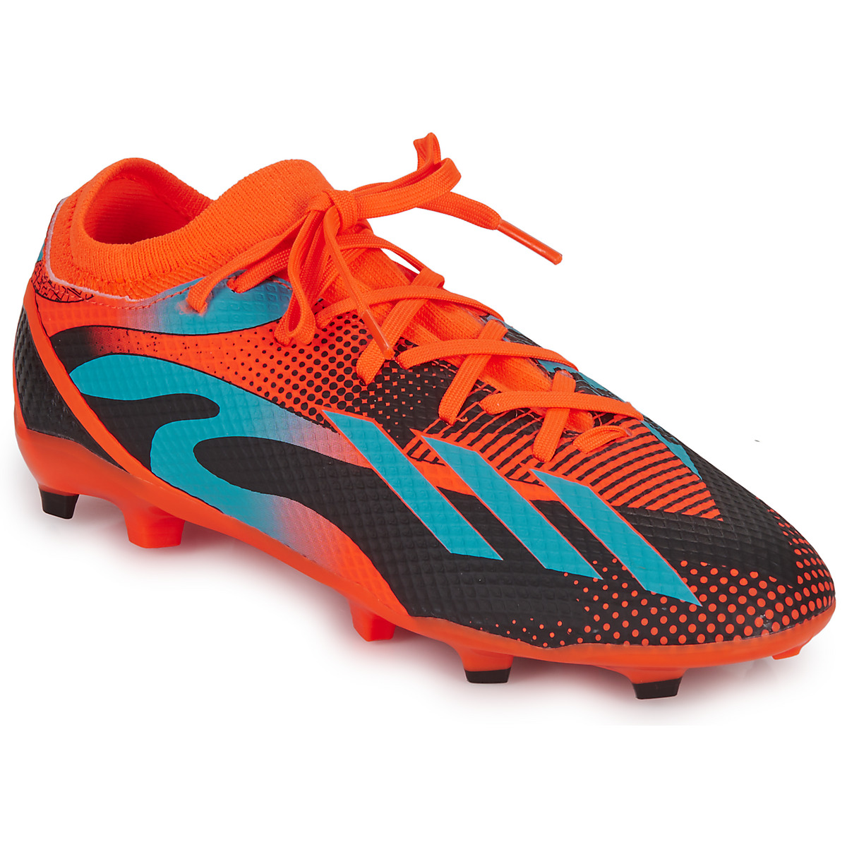 Schoenen Kinderen Voetbal Adidas Sportswear X SPEEDPORTAL MESSI Oranje / Zwart