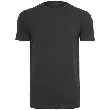 Textiel Heren T-shirts met lange mouwen Build Your Brand  Zwart