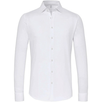 Textiel Dames Overhemden Desoto Overhemd Strijkvrij Wit Wit