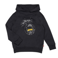Textiel Jongens Sweaters / Sweatshirts LEGO Wear  LWSTORM 609 - SWEATSHIRT Zwart