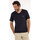 Textiel Heren T-shirts korte mouwen Oxbow Effen T-shirt met V-hals 4flo geborduurd op de borst TIVE Blauw