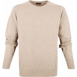 Textiel Heren Sweaters / Sweatshirts William Lockie Trui Lamswol Beige Beige