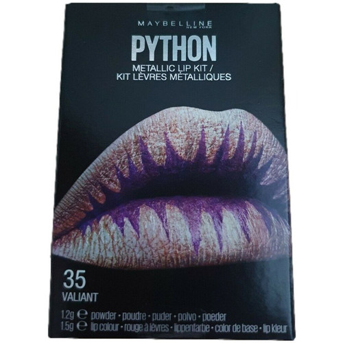 schoonheid Dames Oogschaduw paletten Maybelline New York Python metalen lippenstiftset - 35 Valiant Other