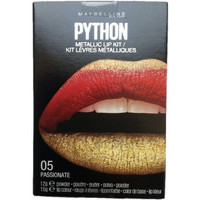 schoonheid Dames Oogschaduw paletten Maybelline New York Python metalen lippenstiftset Rood