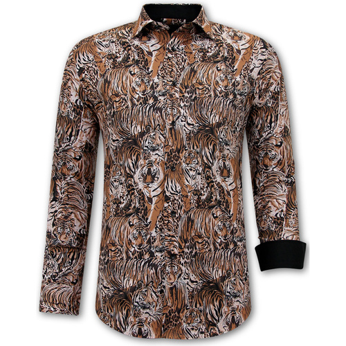 Gentile Bellini Blouse Zwart, - Textiel Overhemden lange mouwen Heren € 74,99