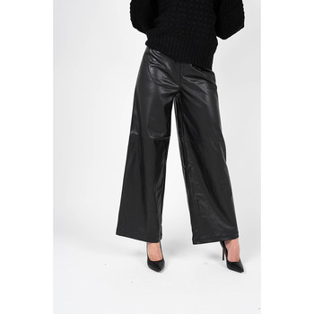 Textiel Dames Broeken / Pantalons Silvian Heach  Zwart
