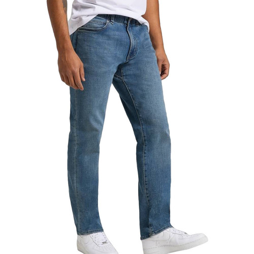 Textiel Heren Straight jeans Lee  Blauw