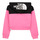 Textiel Meisjes Sweaters / Sweatshirts The North Face Girls Drew Peak Crop P/O Hoodie Roze / Zwart