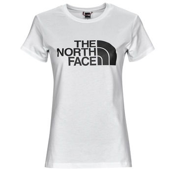 Textiel Dames T-shirts korte mouwen The North Face S/S Easy Tee Wit