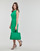 Textiel Dames Korte jurken Lauren Ralph Lauren JILFINA-SLEEVELESS-DAY DRESS Groen
