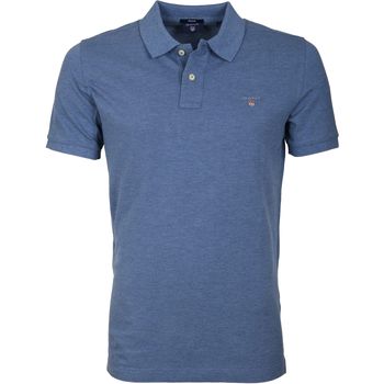 Textiel Heren T-shirts & Polo’s Gant Polo Basic Blauw Blauw