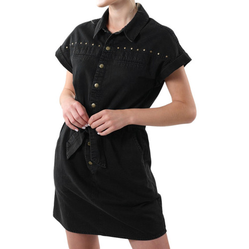 Textiel Dames Korte jurken Deeluxe  Zwart