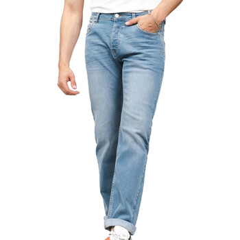 Textiel Heren Straight jeans Deeluxe  Blauw