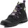 Schoenen Heren Hoge sneakers Palladium Pampa Lite Lace It Black/Wild lime 78353-099-M Zwart