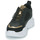 Schoenen Dames Lage sneakers Versace Jeans Couture 74VA3SC2-ZP230 Zwart / Goud