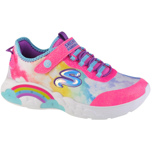 Schoenen Meisjes Lage sneakers Skechers Rainbow Racer Roze