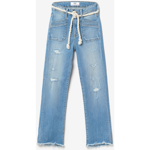Textiel Meisjes Jeans Le Temps des Cerises Jeans regular PRECIA, 7/8 Blauw