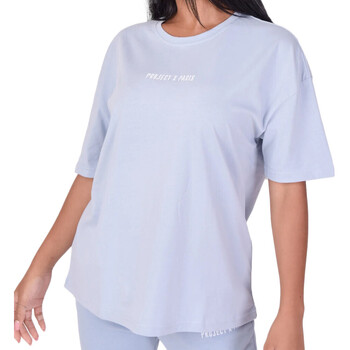Textiel Dames T-shirts korte mouwen Project X Paris  Blauw
