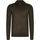 Textiel Heren Sweaters / Sweatshirts Mario Russo Half Zip Trui Cold Brown Bruin
