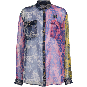 Textiel Dames Overhemden Versace 73HAL2A5NS170 416 Multicolour