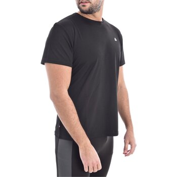 Textiel Heren T-shirts korte mouwen Aura Évolution TEEH01 Zwart