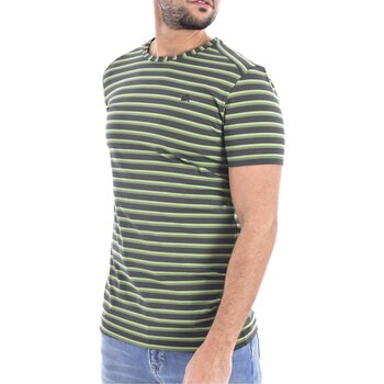 Textiel Heren T-shirts korte mouwen Aura Évolution TEEH02 Groen