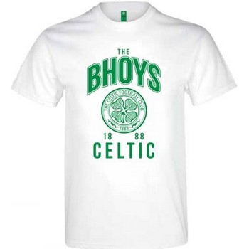 Textiel T-shirts met lange mouwen Celtic Fc  Wit