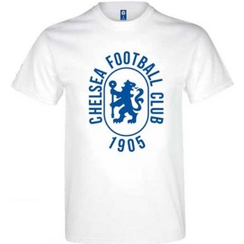 Textiel T-shirts met lange mouwen Chelsea Fc  Wit