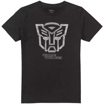 Textiel Heren T-shirts met lange mouwen Transformers  Zwart