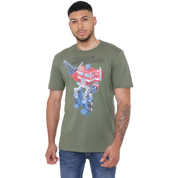 Textiel Heren T-shirts met lange mouwen Transformers  Multicolour