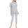 Textiel Dames Pyjama's / nachthemden Lisca Pyjama binnenkleding legging top korte mouwen Smooth Blauw