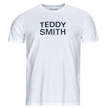 Textiel Heren T-shirts korte mouwen Teddy Smith TICLASS Wit