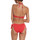 Textiel Dames Bikinibroekjes- en tops Lisca Push-up zwemkleding top Santorini Rood