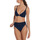 Textiel Dames Bikinibroekjes- en tops Lisca Multi-positie beugelzwemkleding top Santorini Blauw
