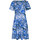 Textiel Dames Jurken Lisca Zomerjurk met korte mouwen Palma Blauw